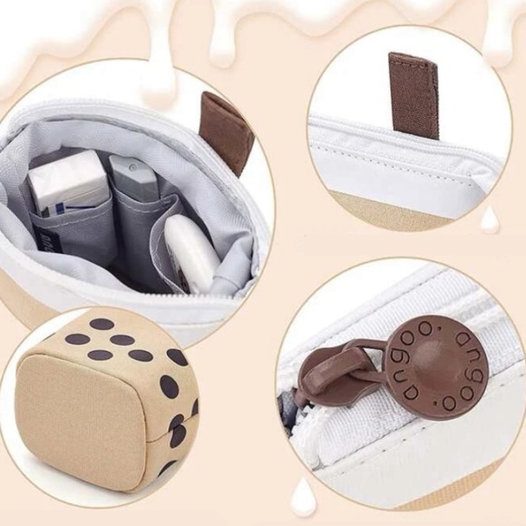 NEW! Boba Bubble Tea Pencil Case - Picture 6 of 6